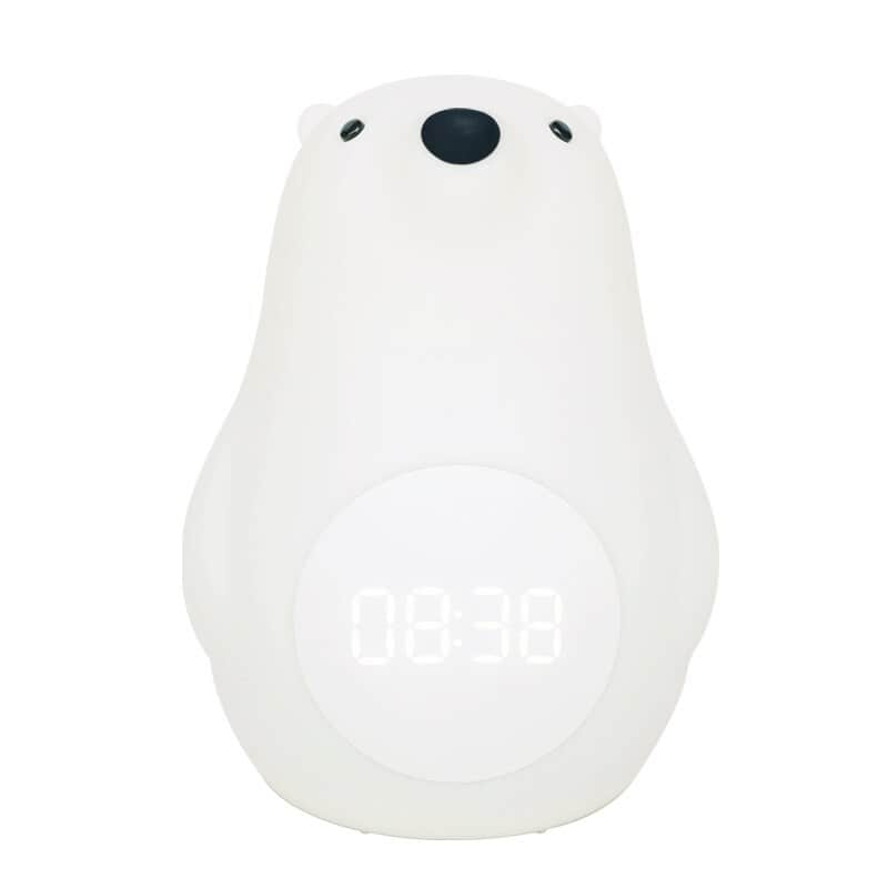 Bear Night Light Alarm Clock