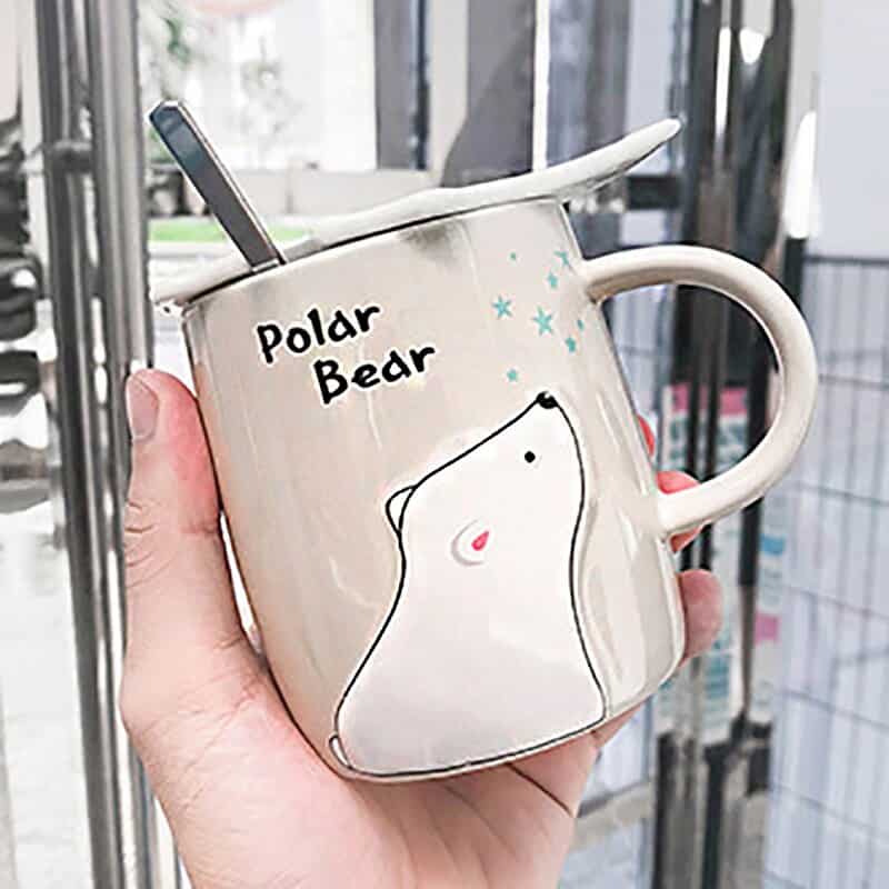 Coffee Mug With Teddy Bear