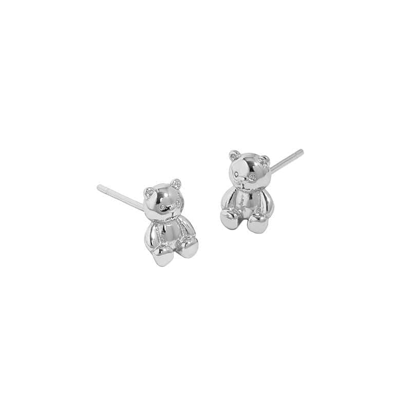 Teddy Bear Earrings Baby