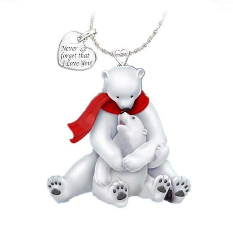 Necklace Bear Family