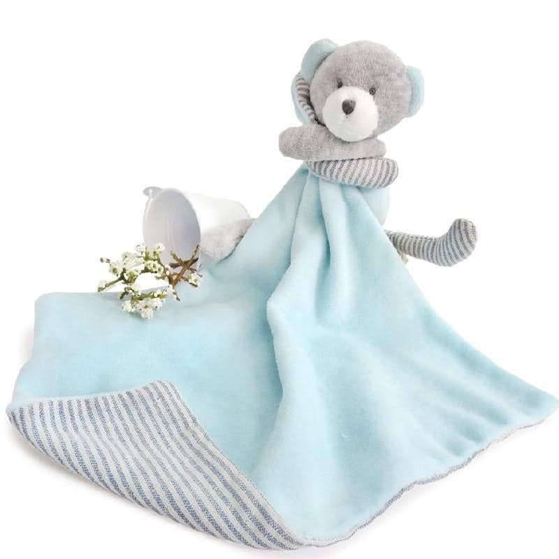Blue Bear Lovey Blanket & Security Blanket