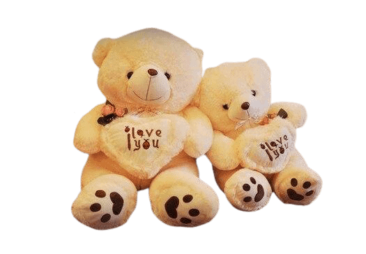 Giant Beige Teddy Bear Love