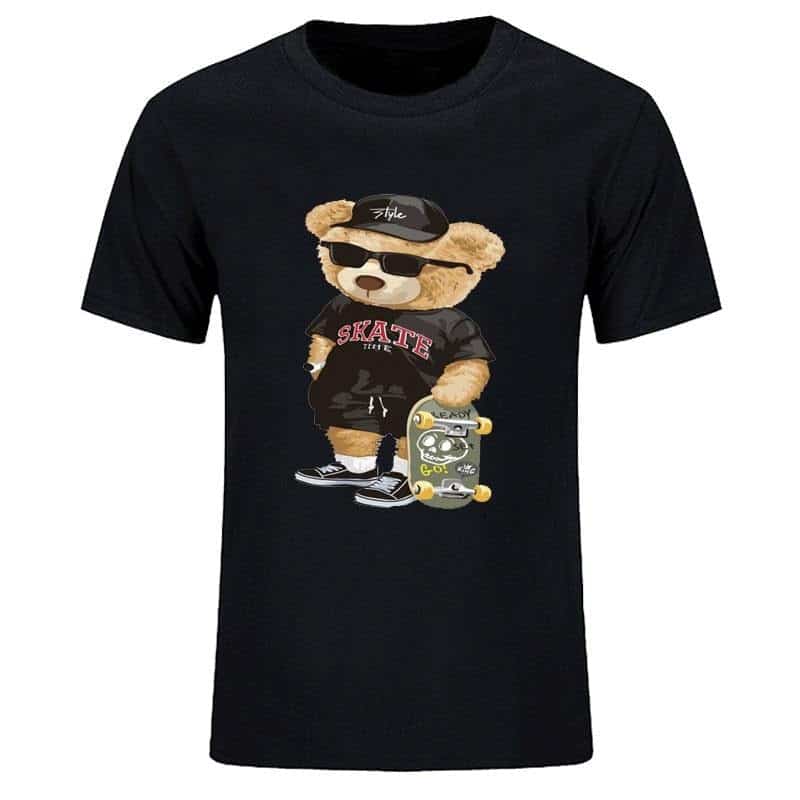 Bear T Shirt Man