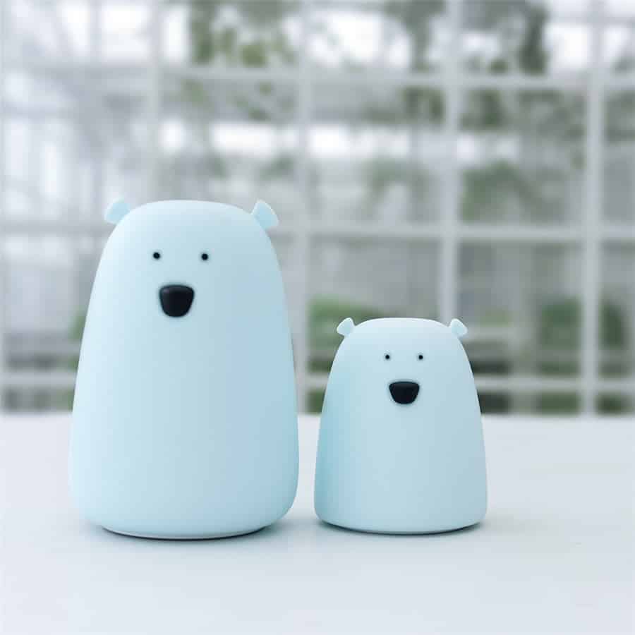 Teddy Bear Night Light In Silicone