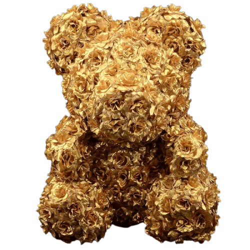 Bear In Pink Gold