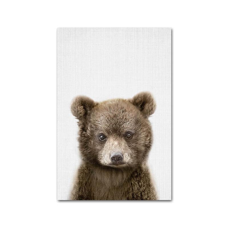Canvas Teddy Bear