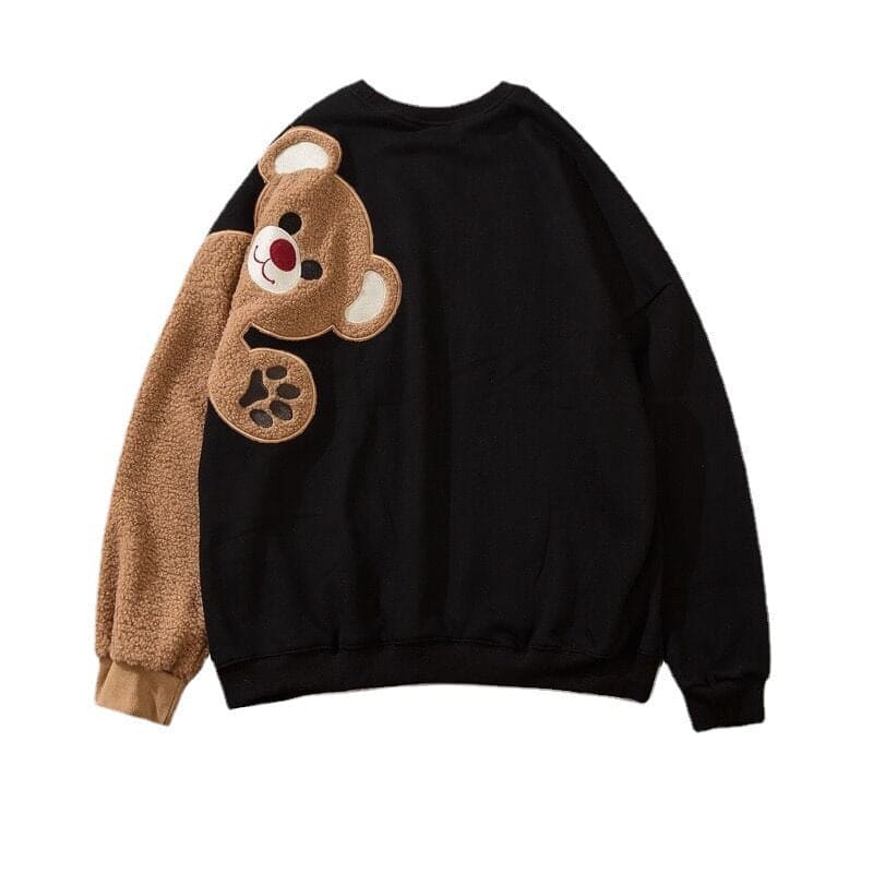 Bear Sweater Brown Turtleneck