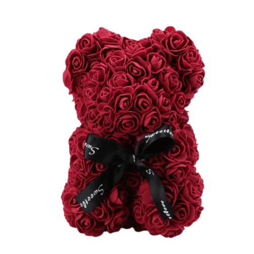 Pink Bear Saint Valentine Red