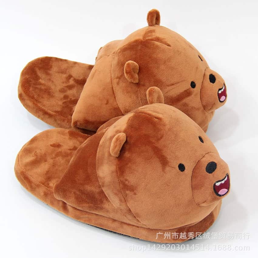 Bear Slippers Man
